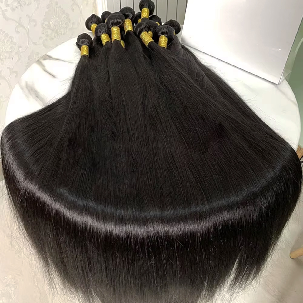 Sewing Technology - Indian Human Hair Bundles Bone Straight