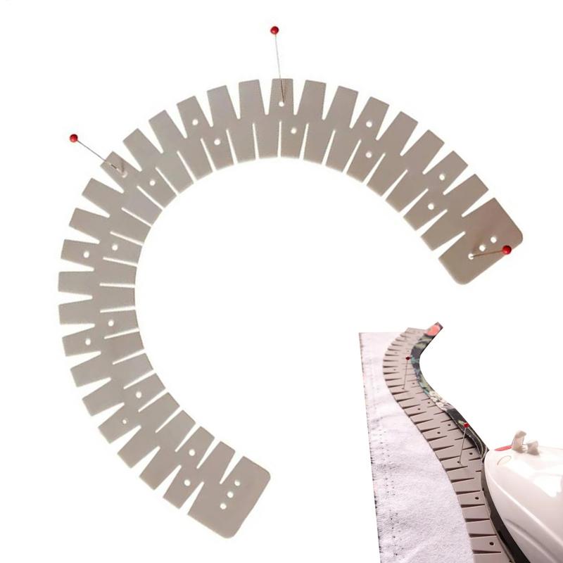 Sewing Hemming - Hot Hem Ruler Flexible Silicone Curve