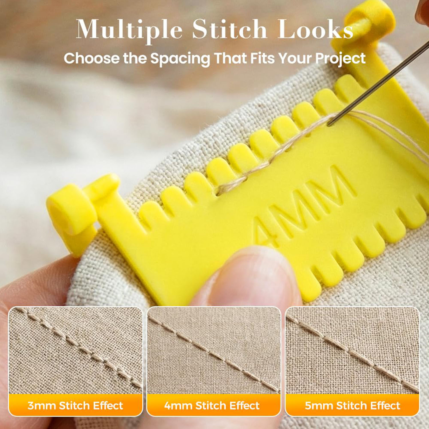1 Piece Quilting Sewing Gauge  - Sewing Hemming avaliação e preço