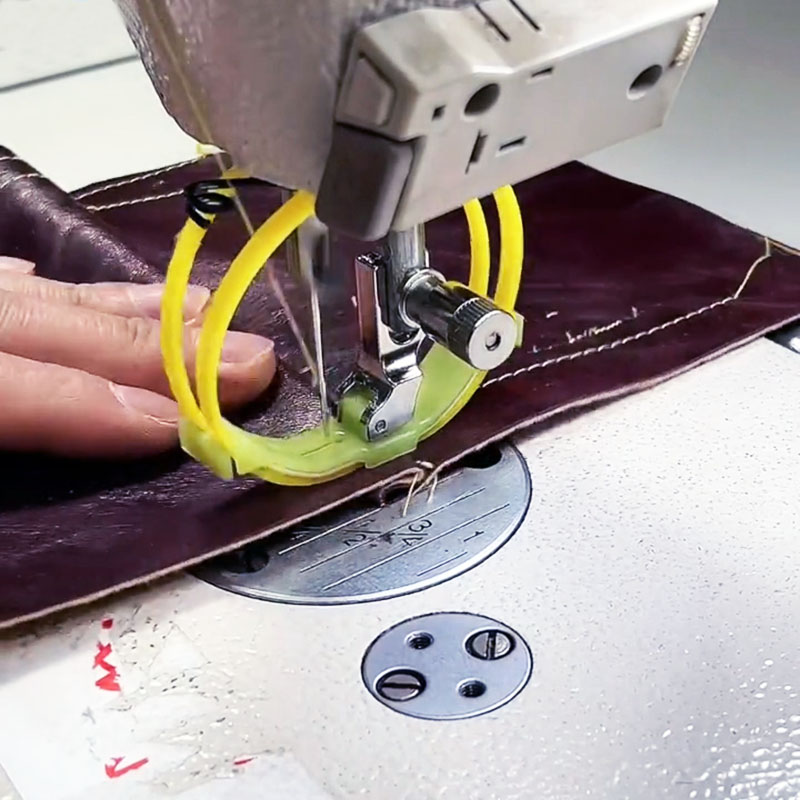 Nylon Double Ring Foot For JUK - Leather Needle Heavy avaliação e preço