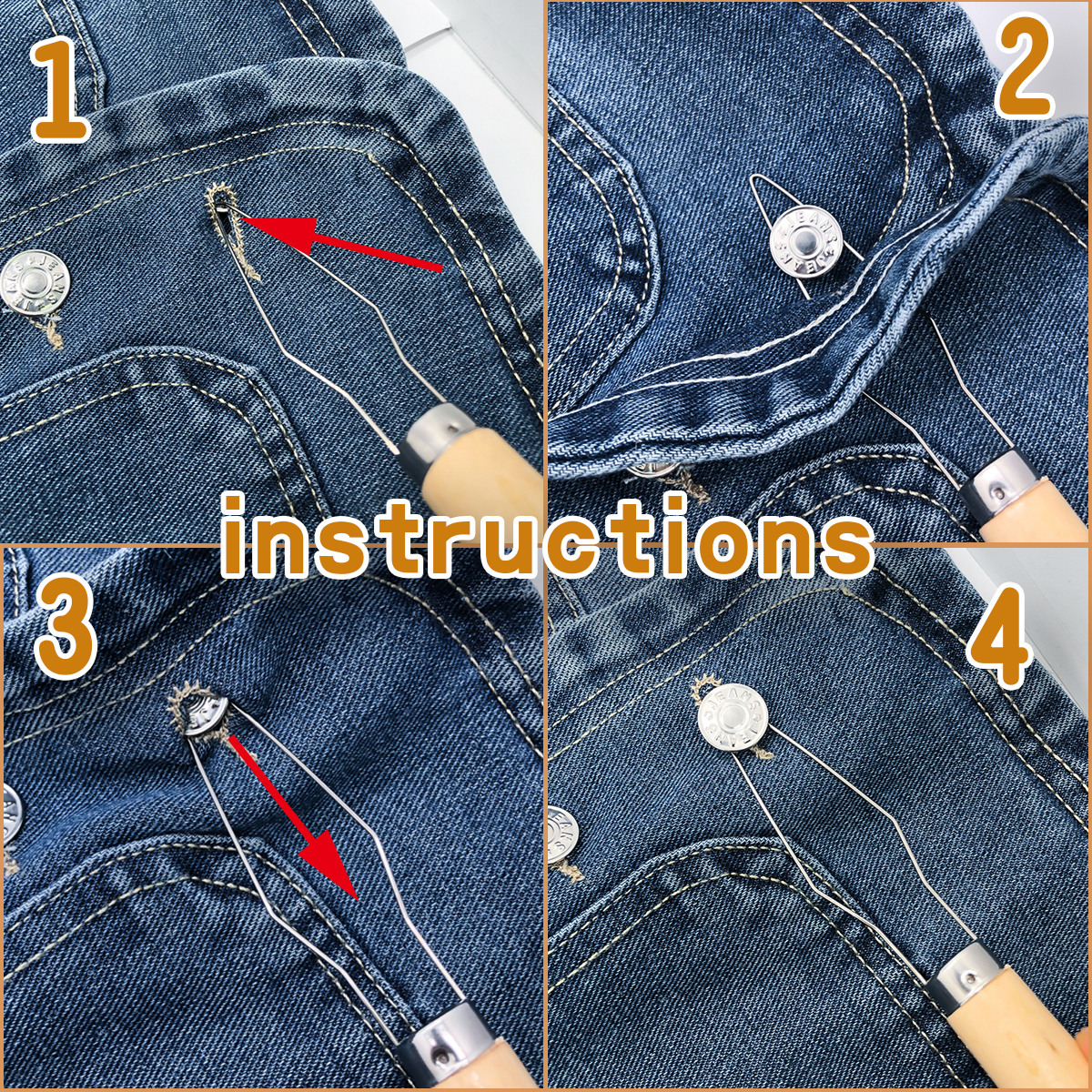 Quick Button Insertion Tool fo - Sewing Technology avaliação e preço