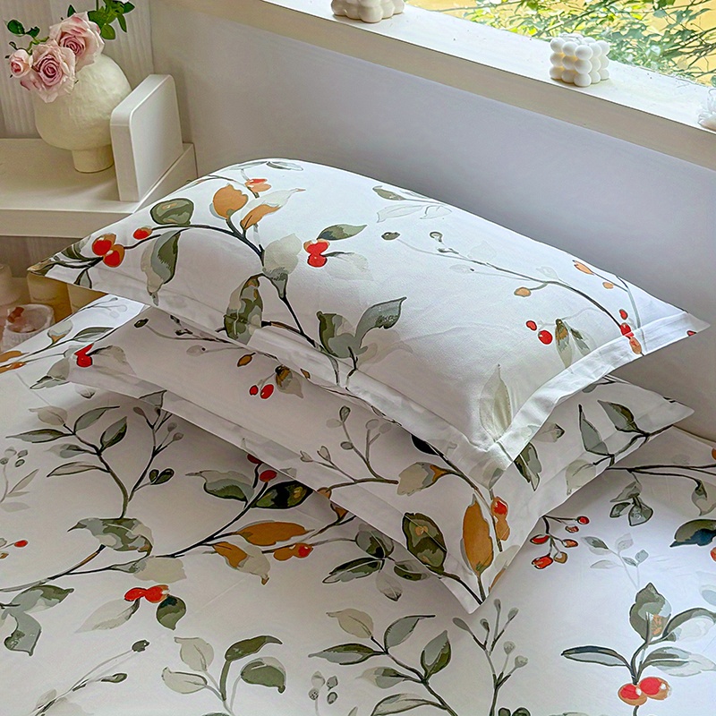 3pcs Print Bedding Set, Soft a - Fabric Softener Sheet avaliação e preço