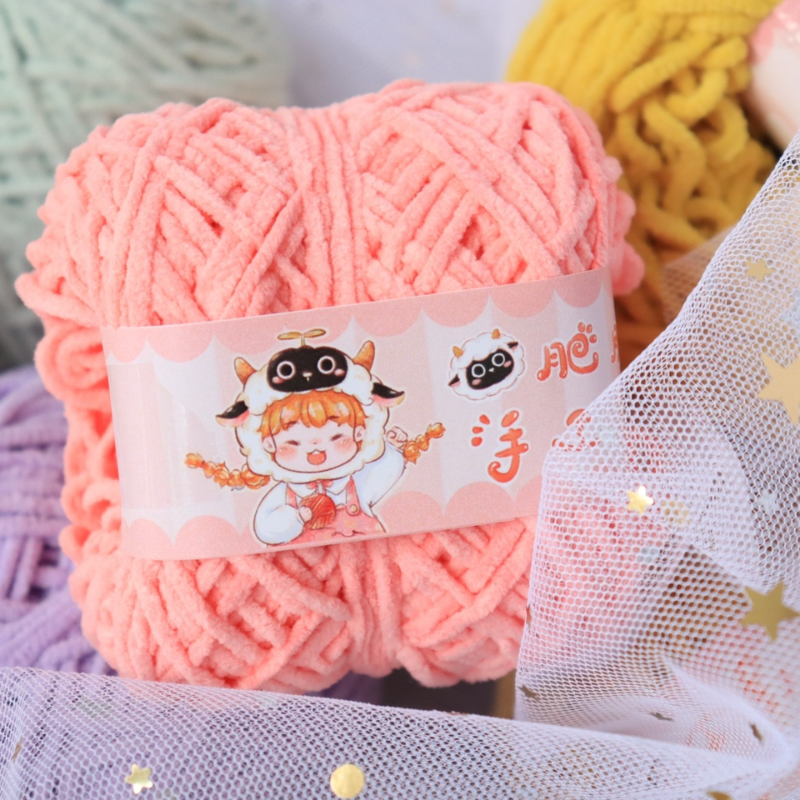 40g 3mm Chenille Hand Knitting - Sewing Recycling avaliação e preço
