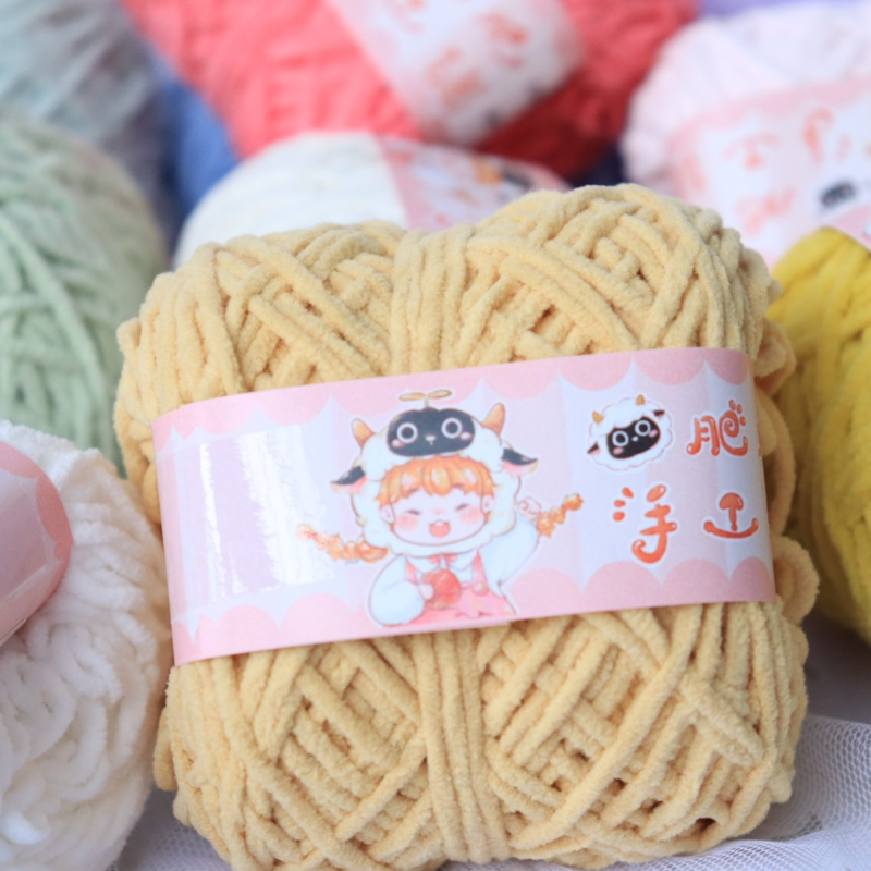 40g 3mm Chenille Hand Knitting - Sewing Recycling avaliação e preço