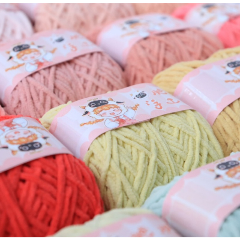 40g 3mm Chenille Hand Knitting - Sewing Recycling avaliação e preço