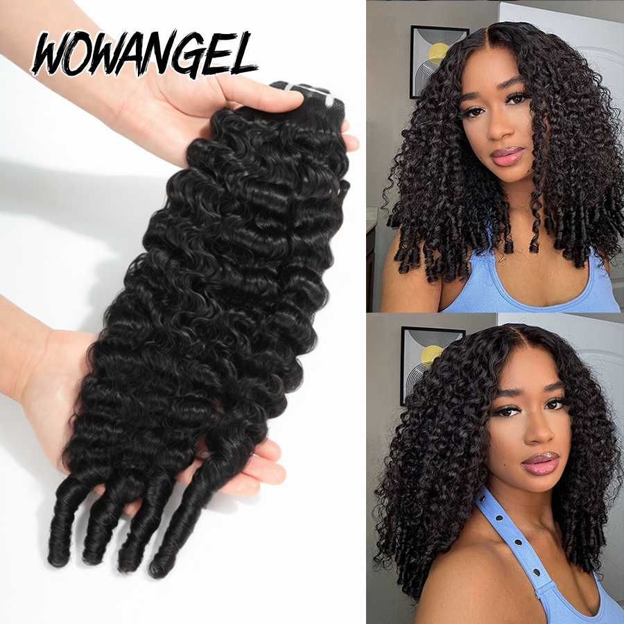 WOWANGEL Burmese Curly Bundles - Sewing Technology avaliação e preço