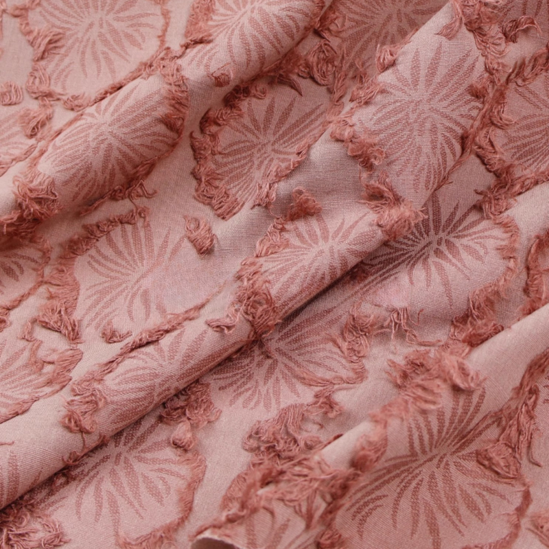 Cinnamon Pink Recycled Cotton  - Sewing Recycling avaliação e preço