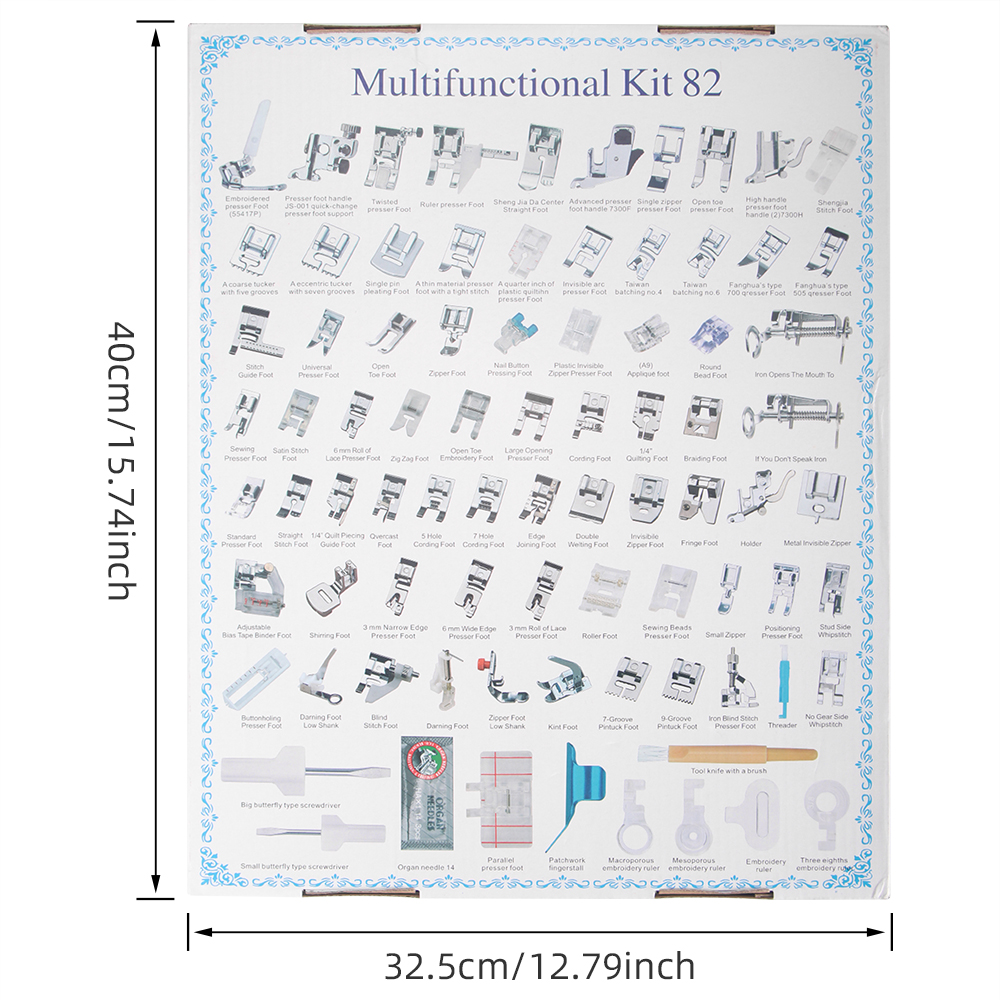 82pc/SET Full Set Sewing Machi - Sewing Kit avaliação e preço