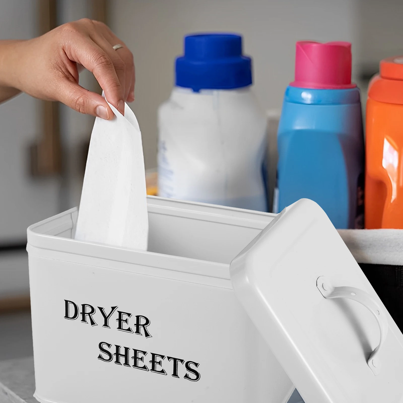Dryer Sheet Boxes with Lid Reu - Fabric Softener Sheet avaliação e preço