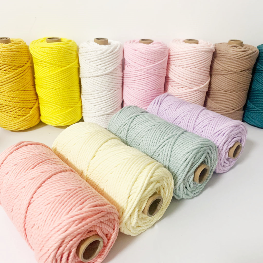 Macrame Cotton Rope Thread for - Sewing Recycling avaliação e preço
