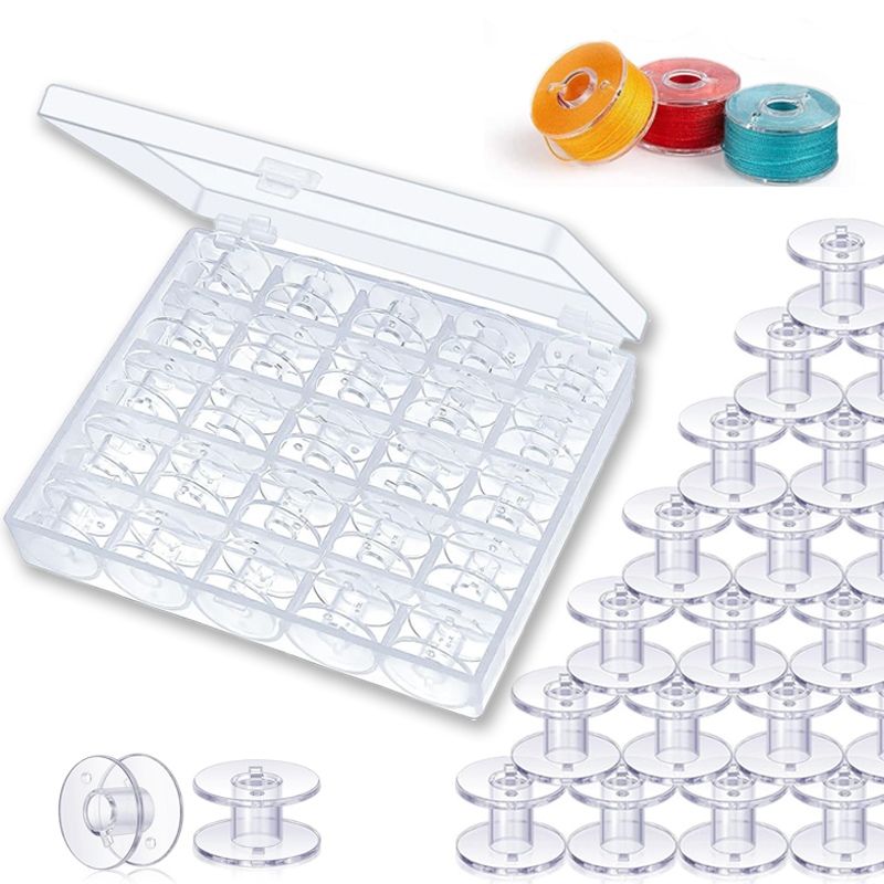 25pcs Home Sewing Machine Bott - Sewing Machine Yarn avaliação e preço