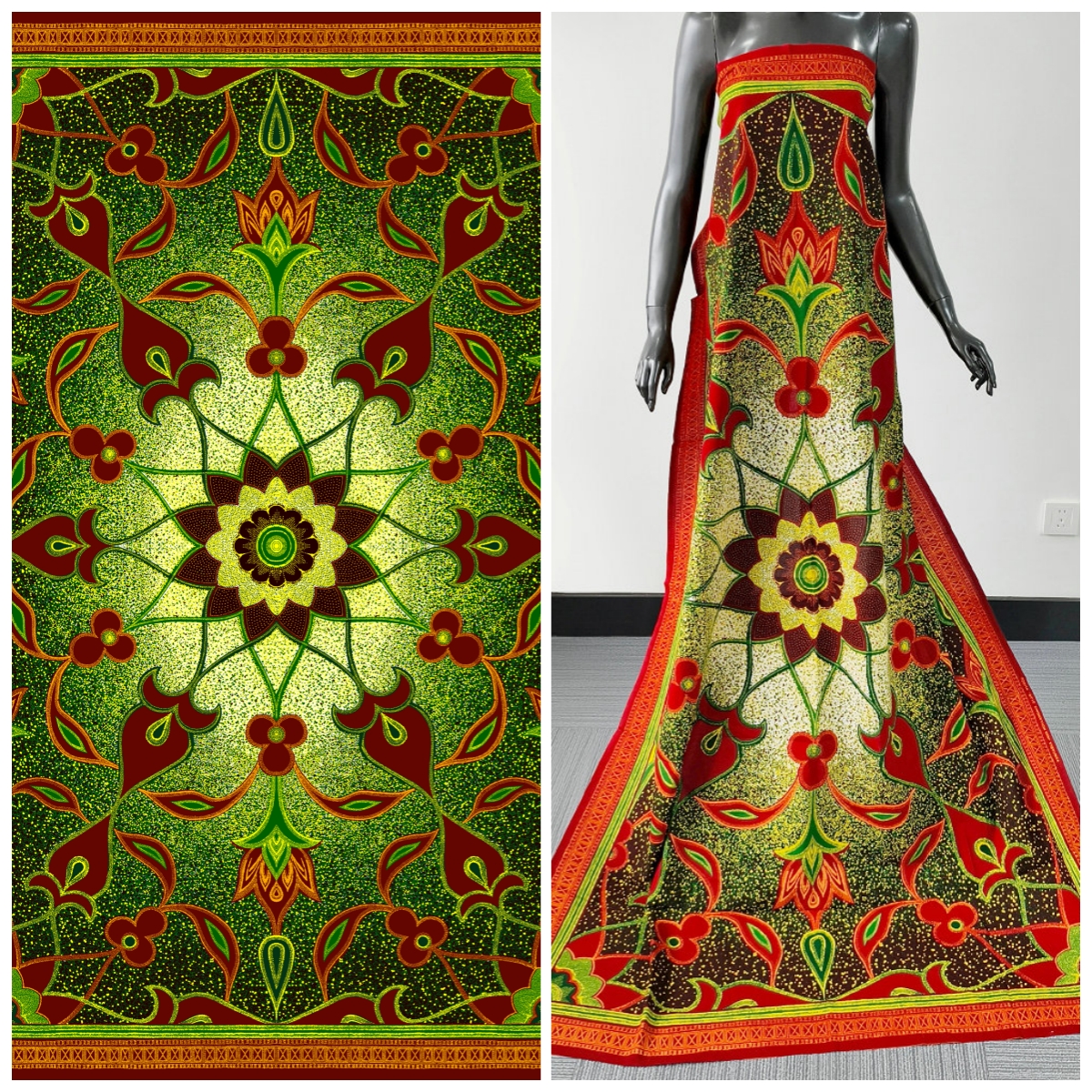 New super java wax print fabri - Sewing Indonesia avaliação e preço