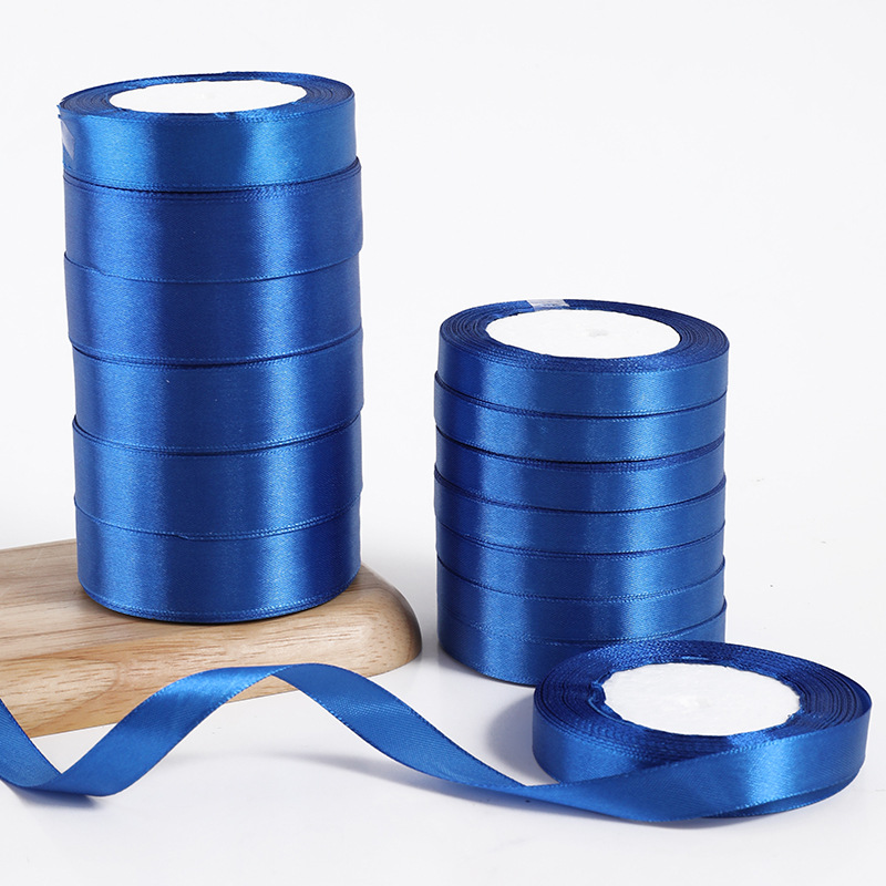 6mm~50mm Royal Blue Satin Ribb - Sewing Roll avaliação e preço