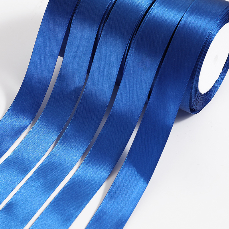 6mm~50mm Royal Blue Satin Ribb - Sewing Roll avaliação e preço
