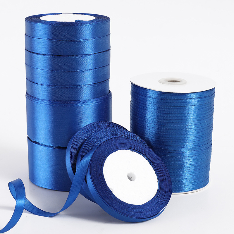 6mm~50mm Royal Blue Satin Ribb - Sewing Roll avaliação e preço