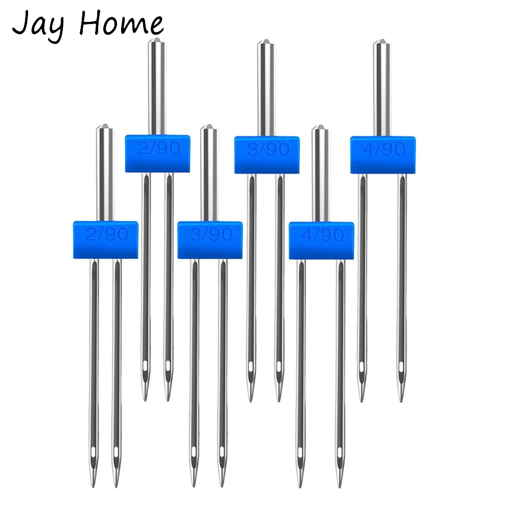 3PCS Sewing Machine Needles Do - Twin Needle Stretch avaliação e preço