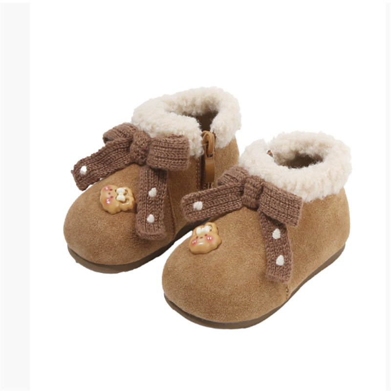 Winter New Baby Shoes Leather  - Sewing Gt avaliação e preço