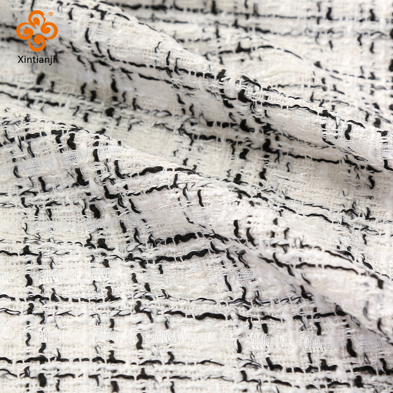 Woven Tweed Fabric Luxurious A - Sewing Tweed avaliação e preço