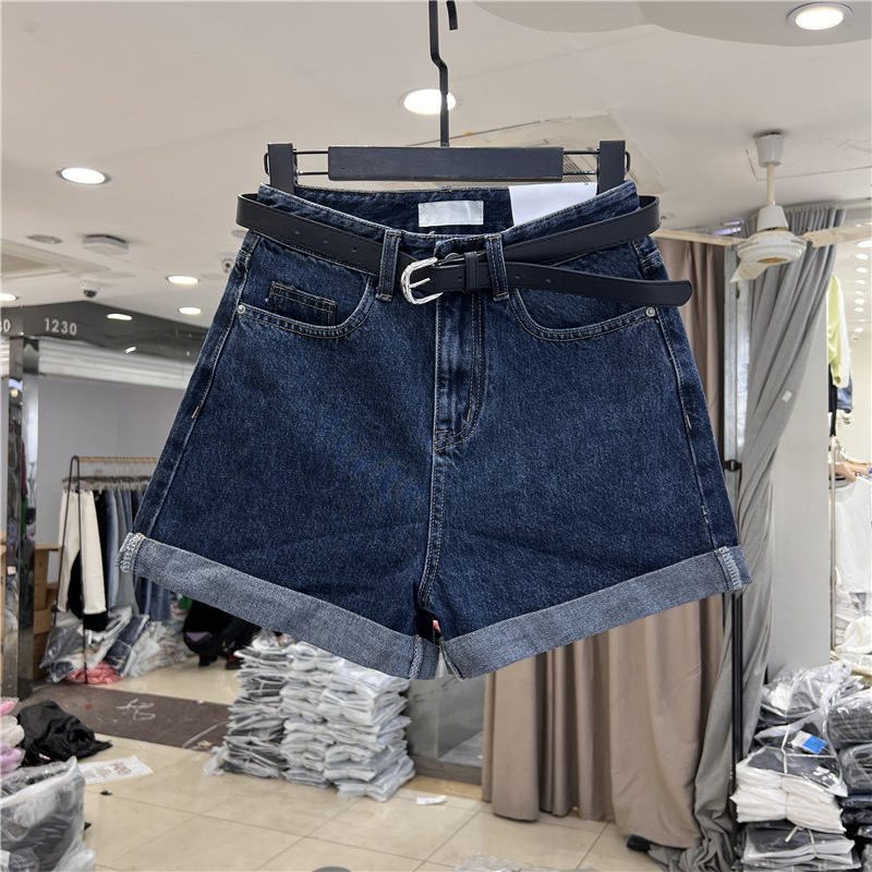 Women Summer Loose Fit High Wa - Sewing Hemming avaliação e preço