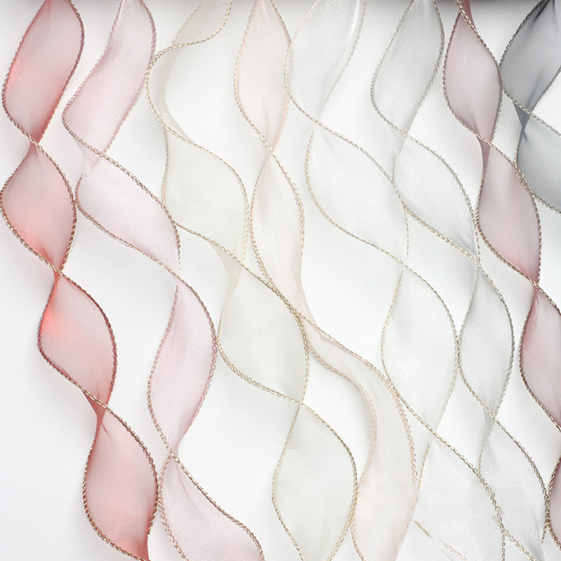 10Yards/Roll Sheer Chiffon Rib - Sewing Roll avaliação e preço