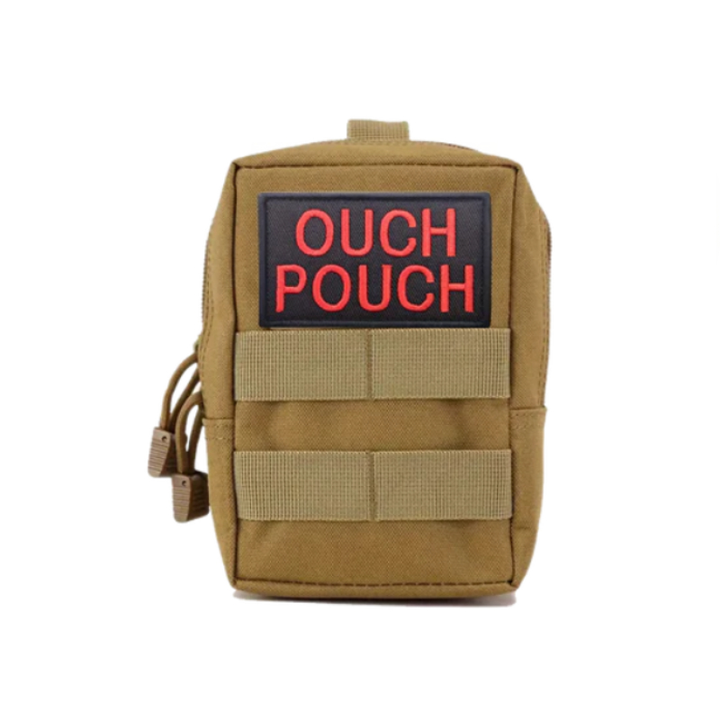 Ouch Pouch Embroidered Patch – - Velcro Sew On avaliação e preço