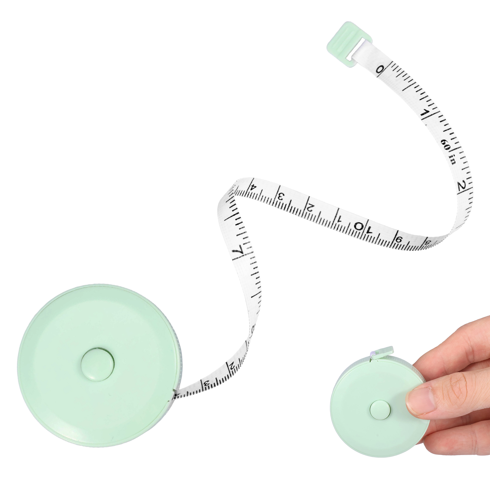 1PC 1.5m Small Tape Measure Do - Sewing Recycling avaliação e preço
