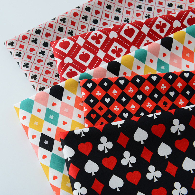 Ins Poker Element Cotton Digit - Sewing And Textile avaliação e preço