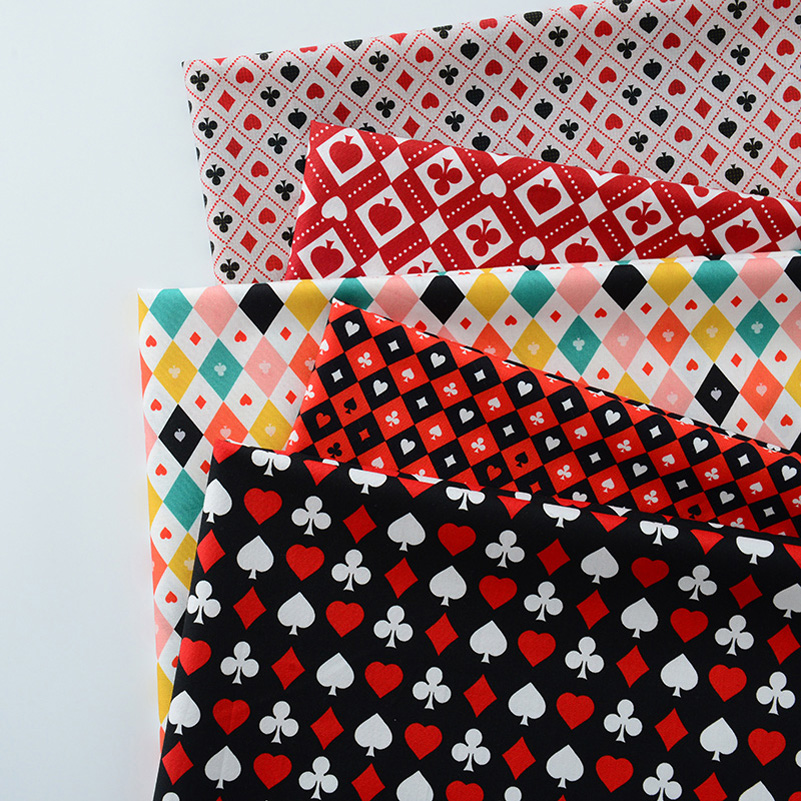 Ins Poker Element Cotton Digit - Sewing And Textile avaliação e preço