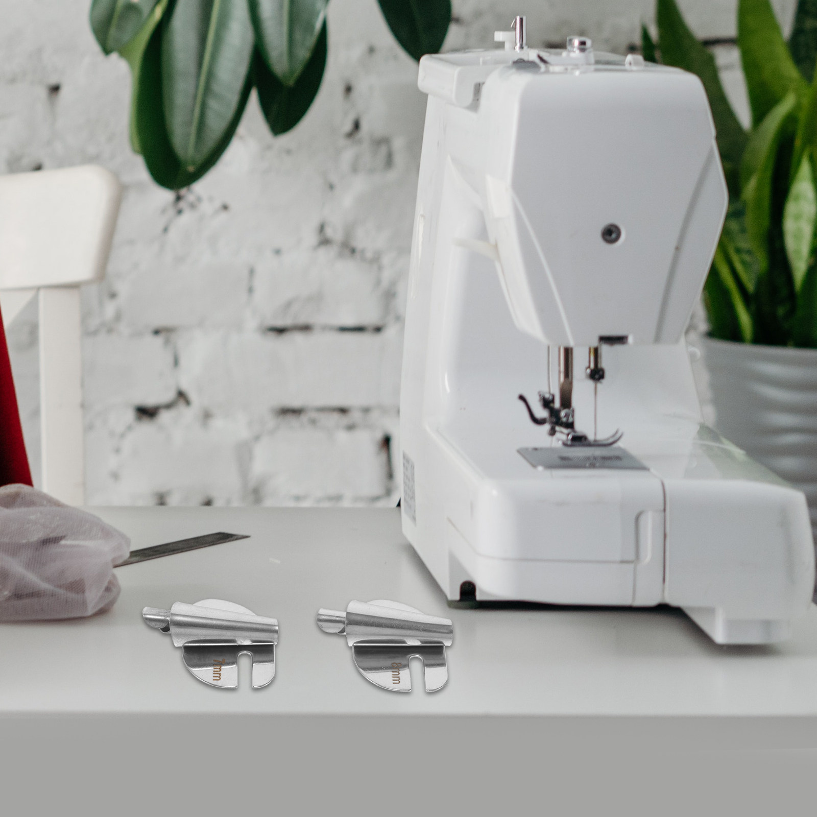 4Pcs Sewing Machine Hemmer Fee - Sewing Roll avaliação e preço