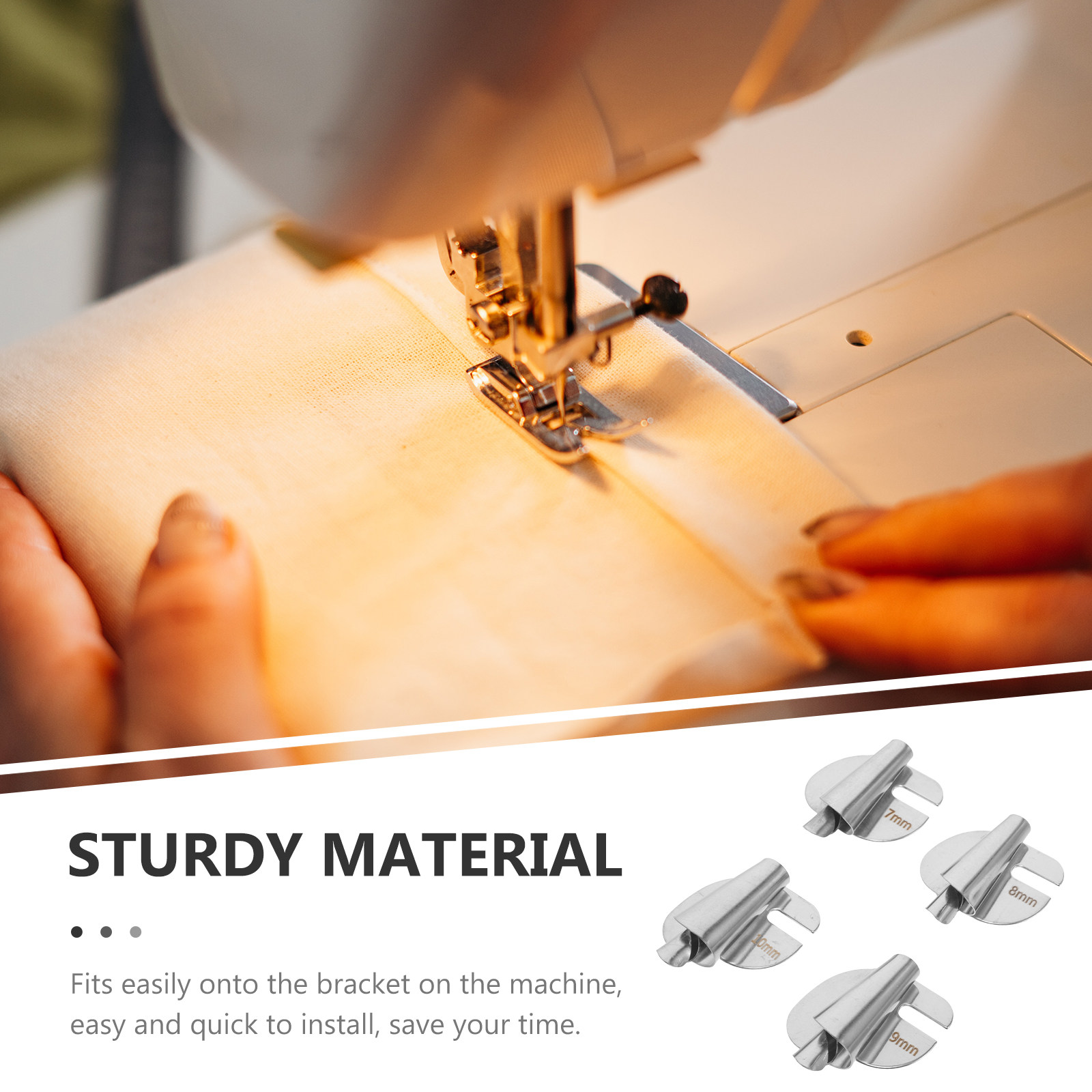 4Pcs Sewing Machine Hemmer Fee - Sewing Roll avaliação e preço