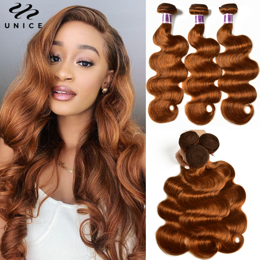 UNice Hair #30 Brown Colored B - Sewing Technology avaliação e preço