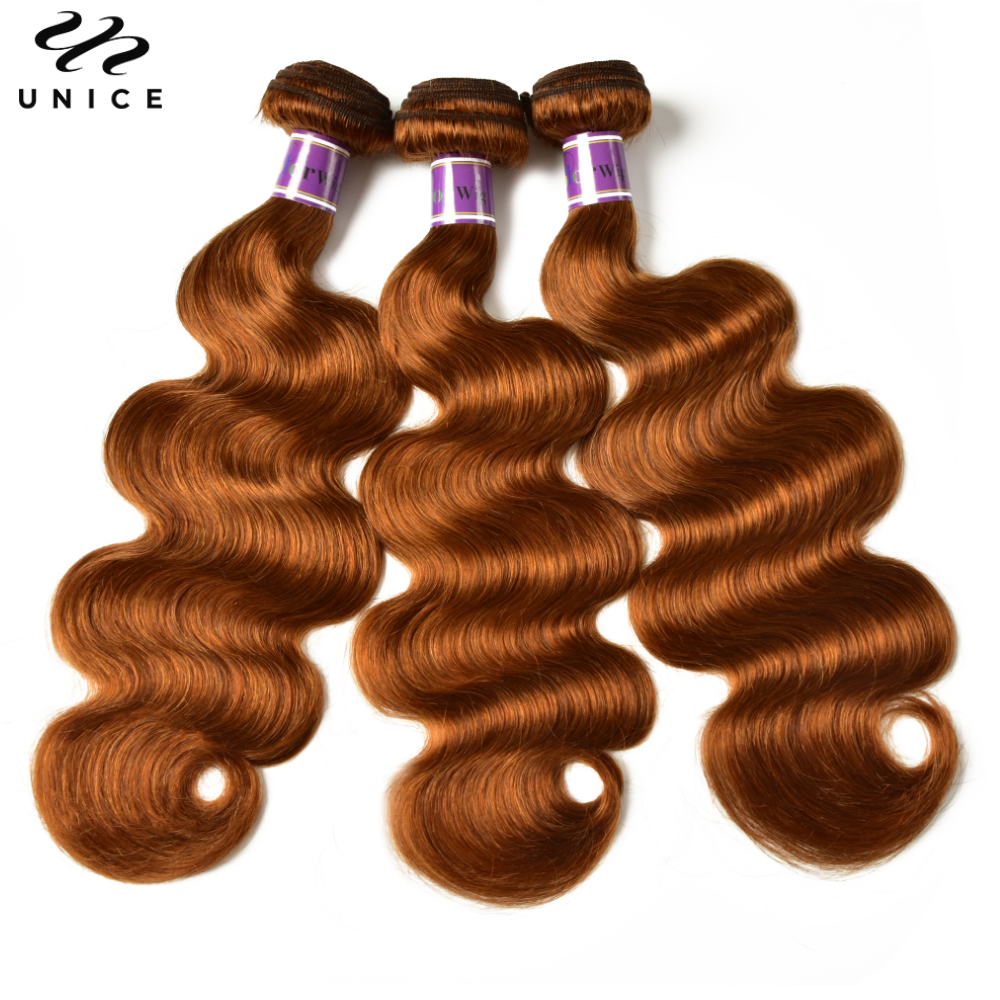 UNice Hair #30 Brown Colored B - Sewing Technology avaliação e preço