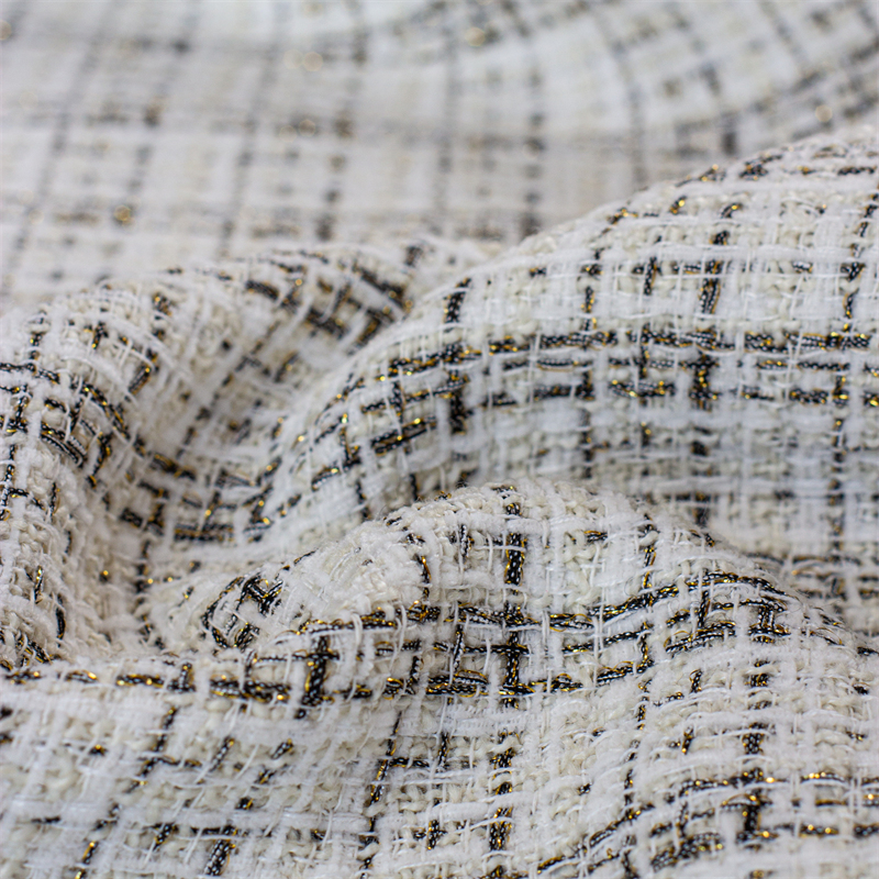 New Tweed Woolen Fabric Autumn - Sewing Tweed avaliação e preço