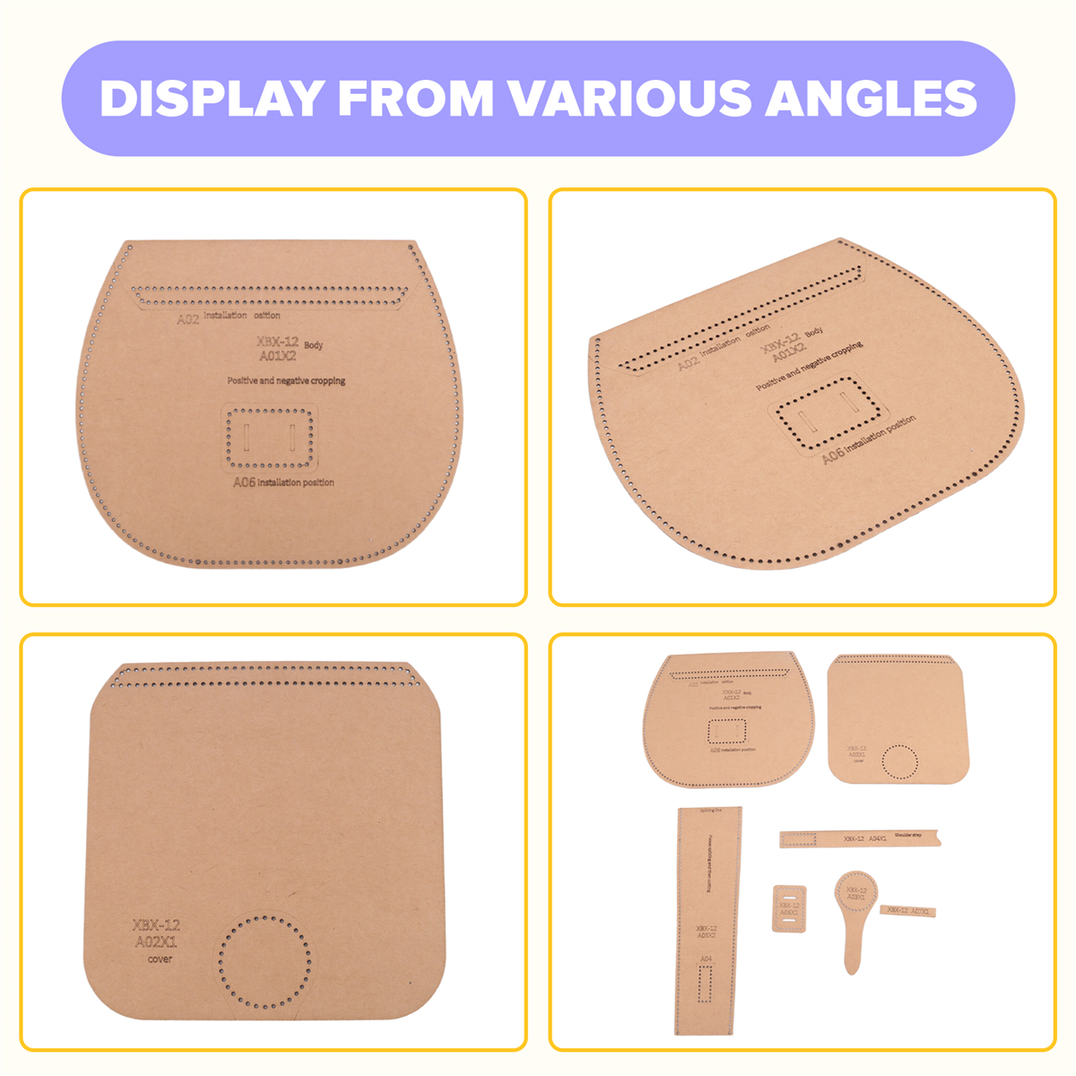 A06K DIY Leather Tool Kit Kraf - Sewing Kit avaliação e preço