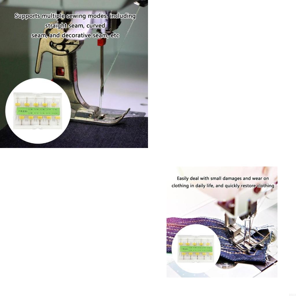 R66A 10Pcs Sewing Machine Need - Twin Needle Stretch avaliação e preço