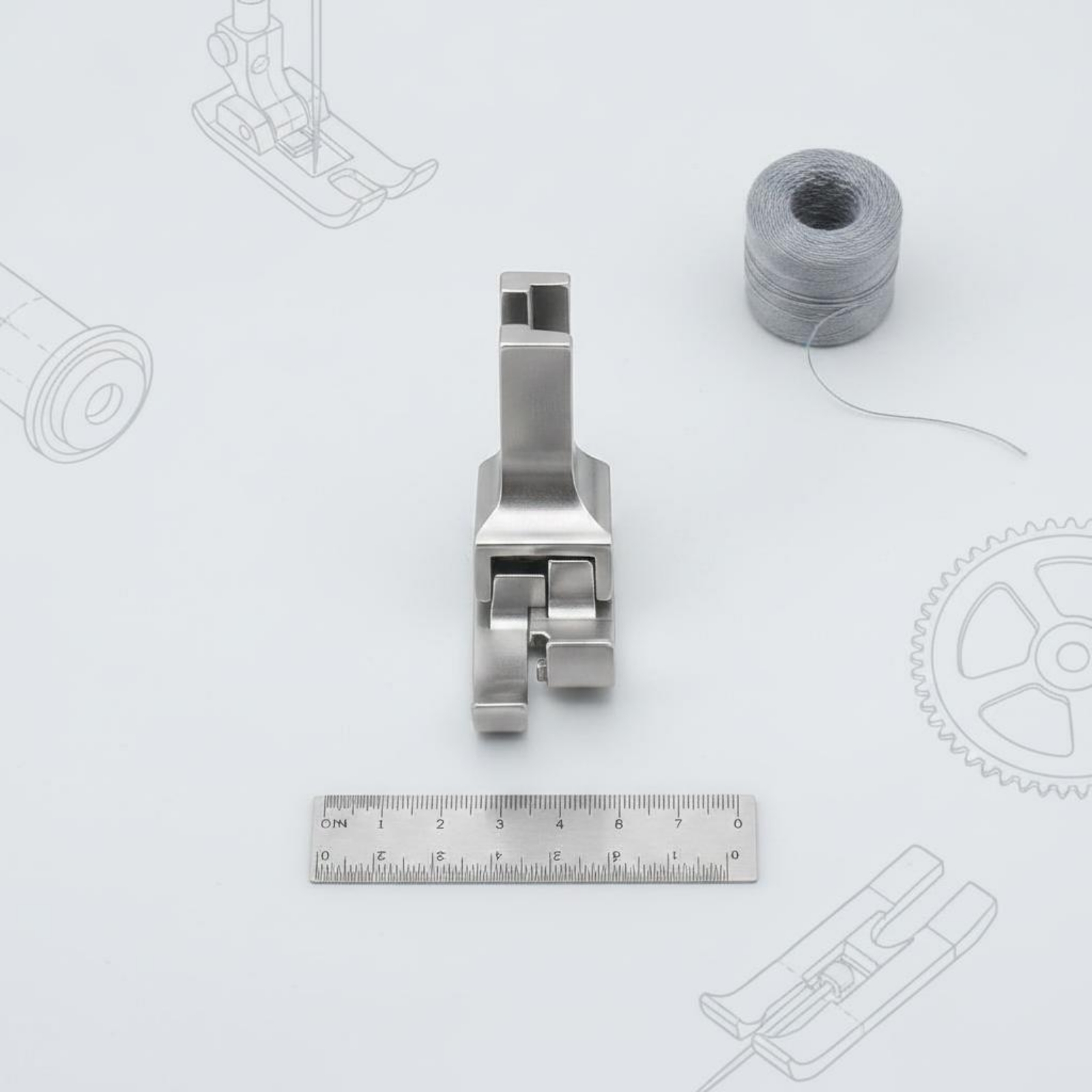 Perimeter Binding Foot CNC Pre - Sewing Hemming avaliação e preço