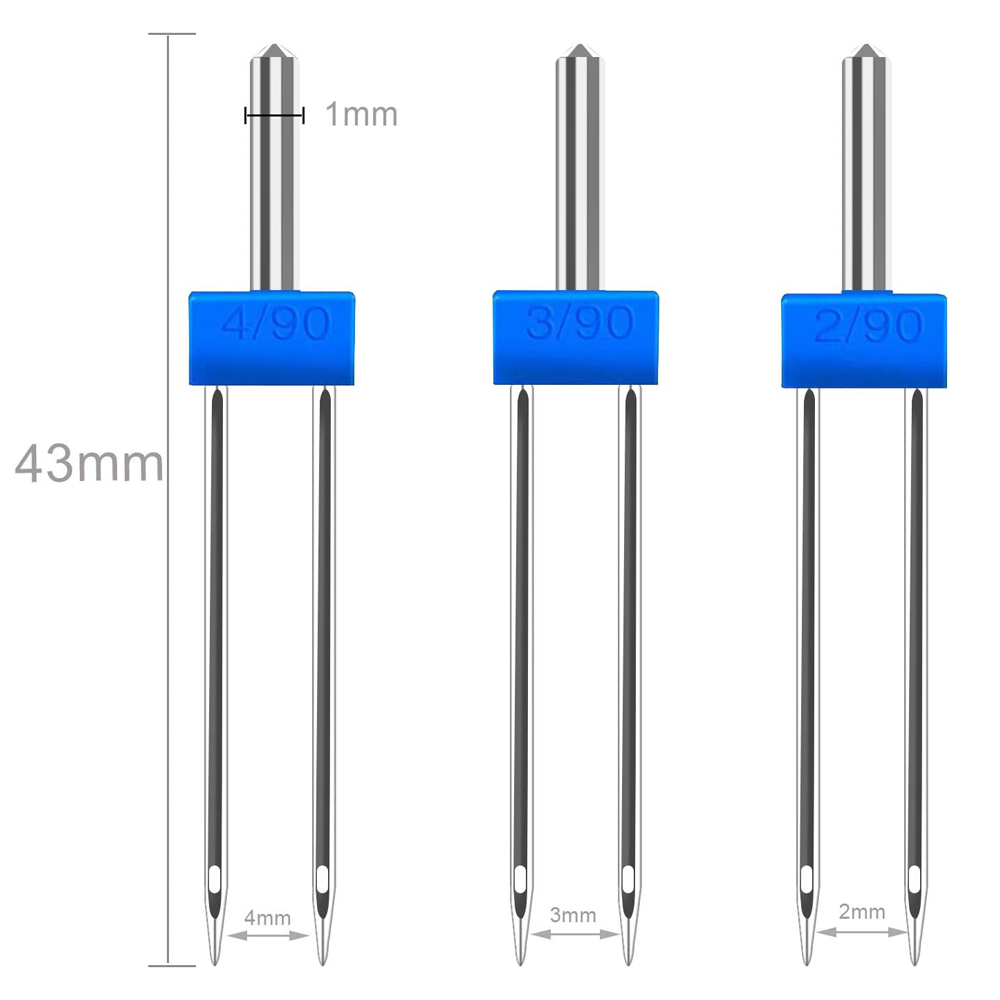 6PCS Twin Needle Double Needle - Twin Needle Stretch avaliação e preço