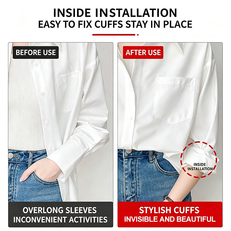 2/4Pcs Adjustable Lace Sleeve  - Sewing Roll avaliação e preço