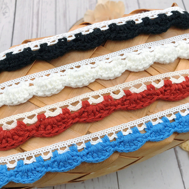 3yard Colorful Cotton Lace Gar - Sewing Technology avaliação e preço