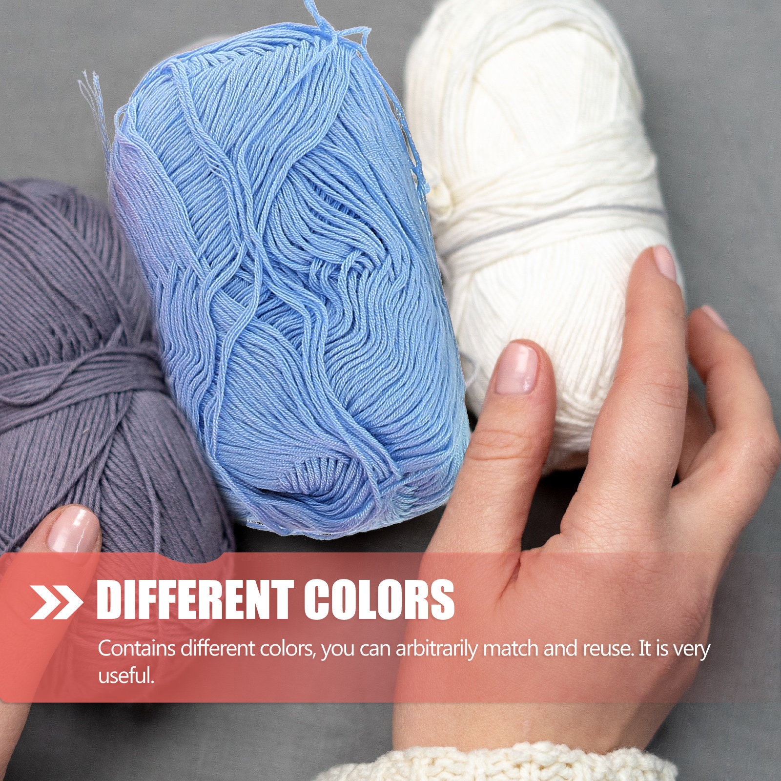 6 Rolls Crochet Yarn Lace Cott - Sewing Roll avaliação e preço