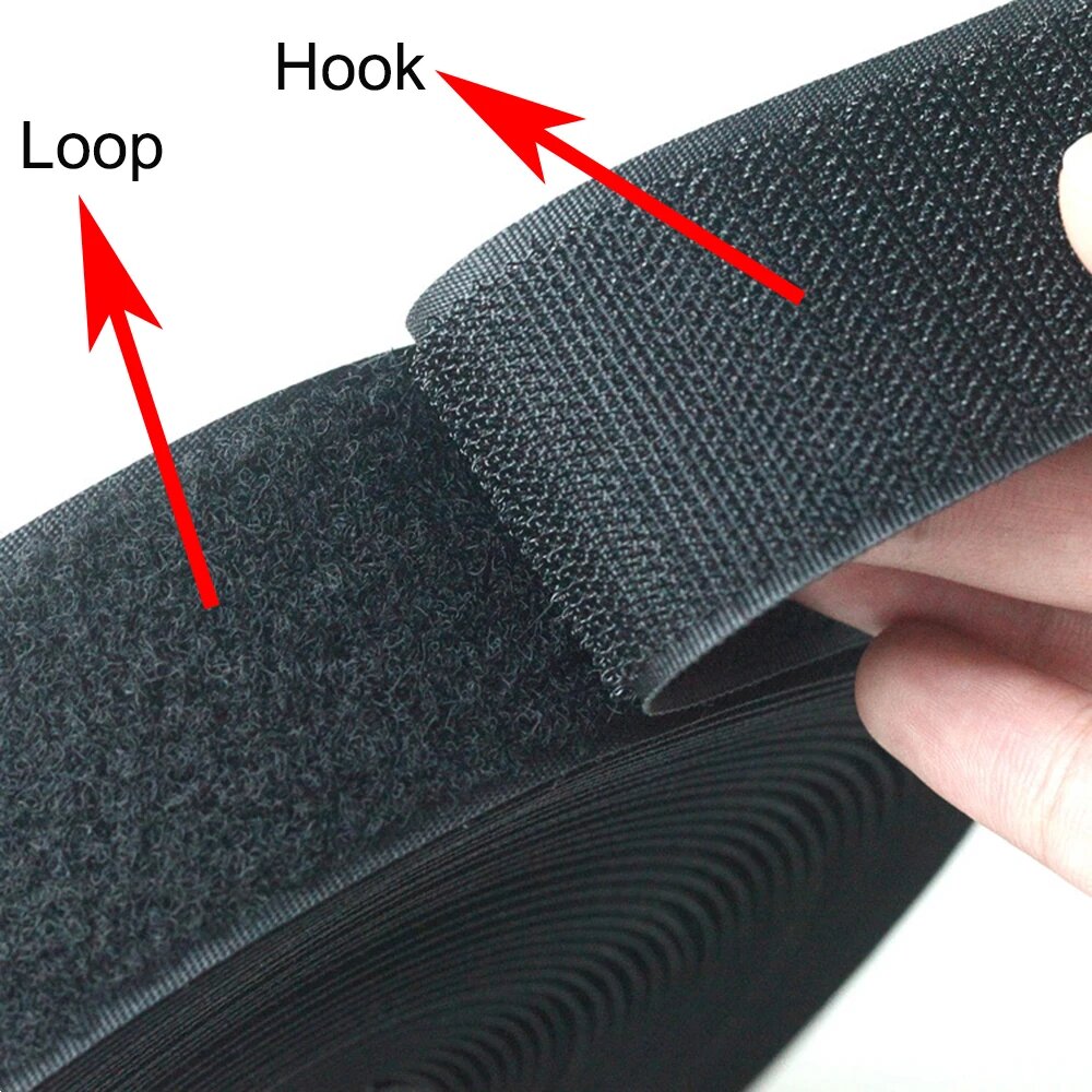 25Meter/Pair Reusable Non-adhe - Velcro Sew On avaliação e preço