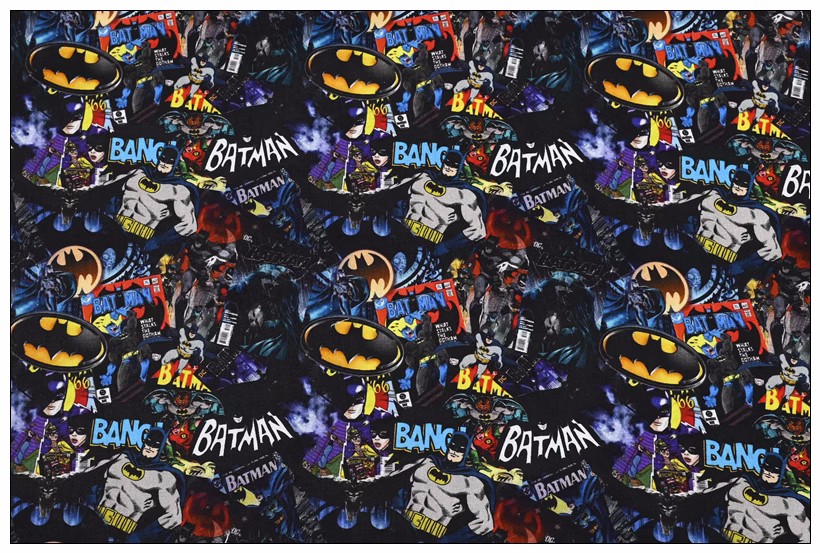 Batman Bandai Anime Design 100 - Sewing And Textile avaliação e preço