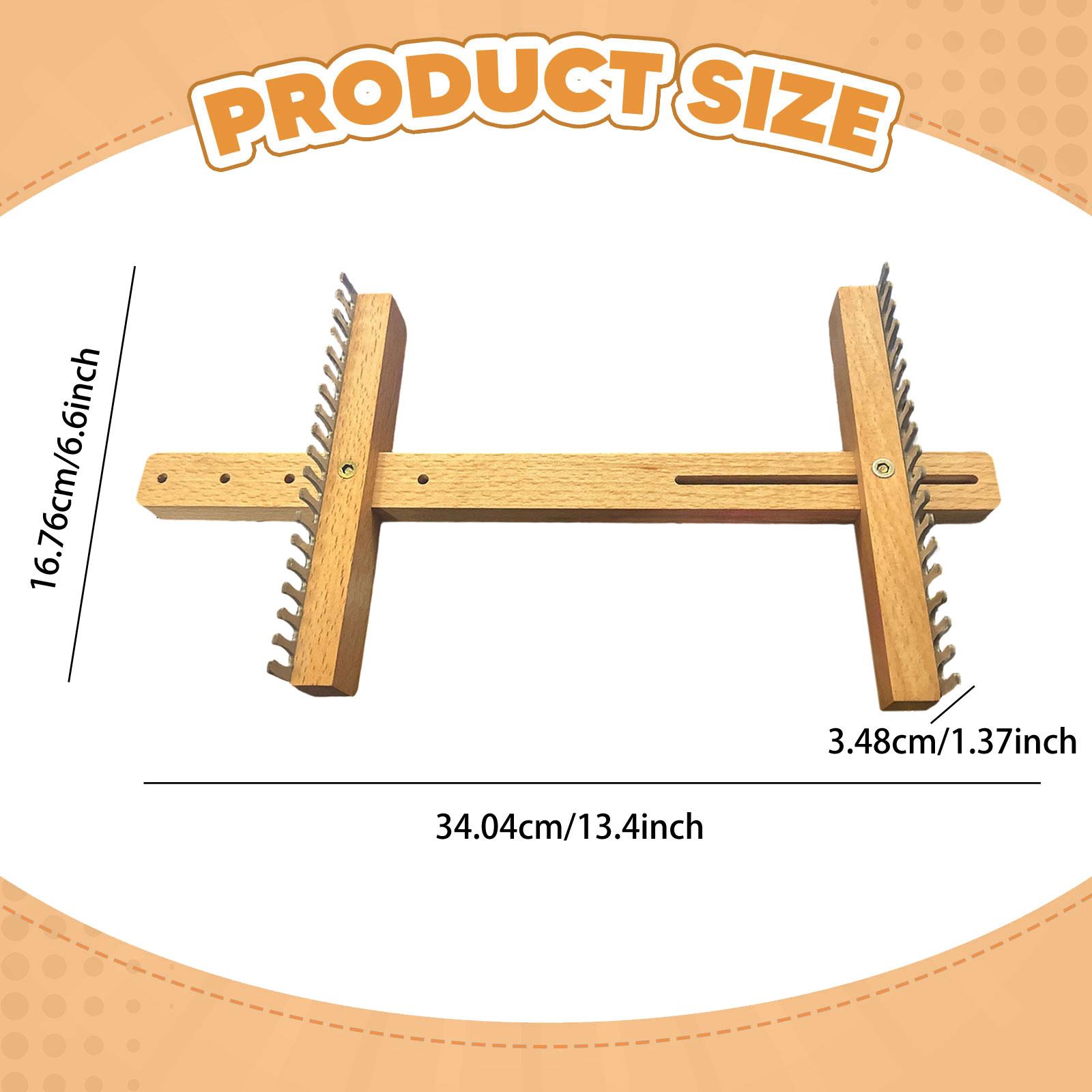 Adjustable Wooden Loom Weaving - Sewing And Textile avaliação e preço