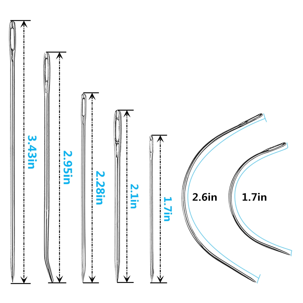 7 PCS/Pack Leather Sewing Need - Leather Needle Heavy avaliação e preço