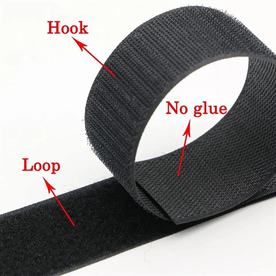 Non-Adhesive Hook and Loop Tap - Velcro Sew On avaliação e preço