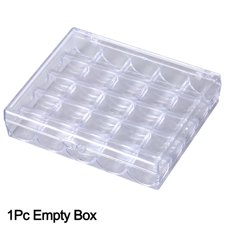 25 Grid Clear Empty Bobbins St - Sewing Machine Yarn avaliação e preço