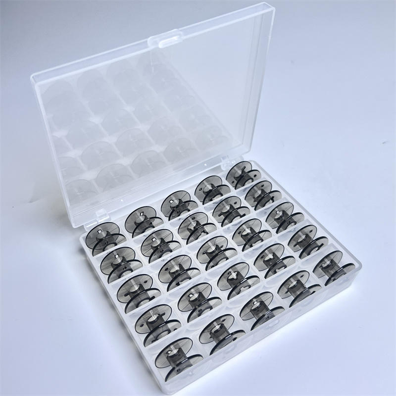 25 Grid Clear Empty Bobbins St - Sewing Machine Yarn avaliação e preço