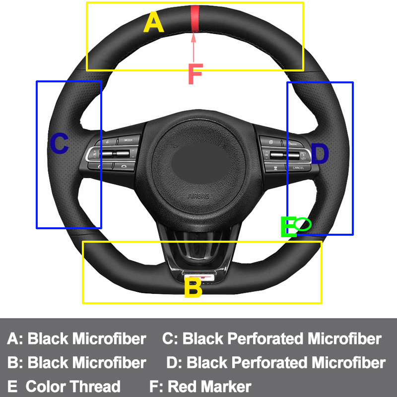 Hand Sewing Car Steering Wheel - Sewing Gt avaliação e preço