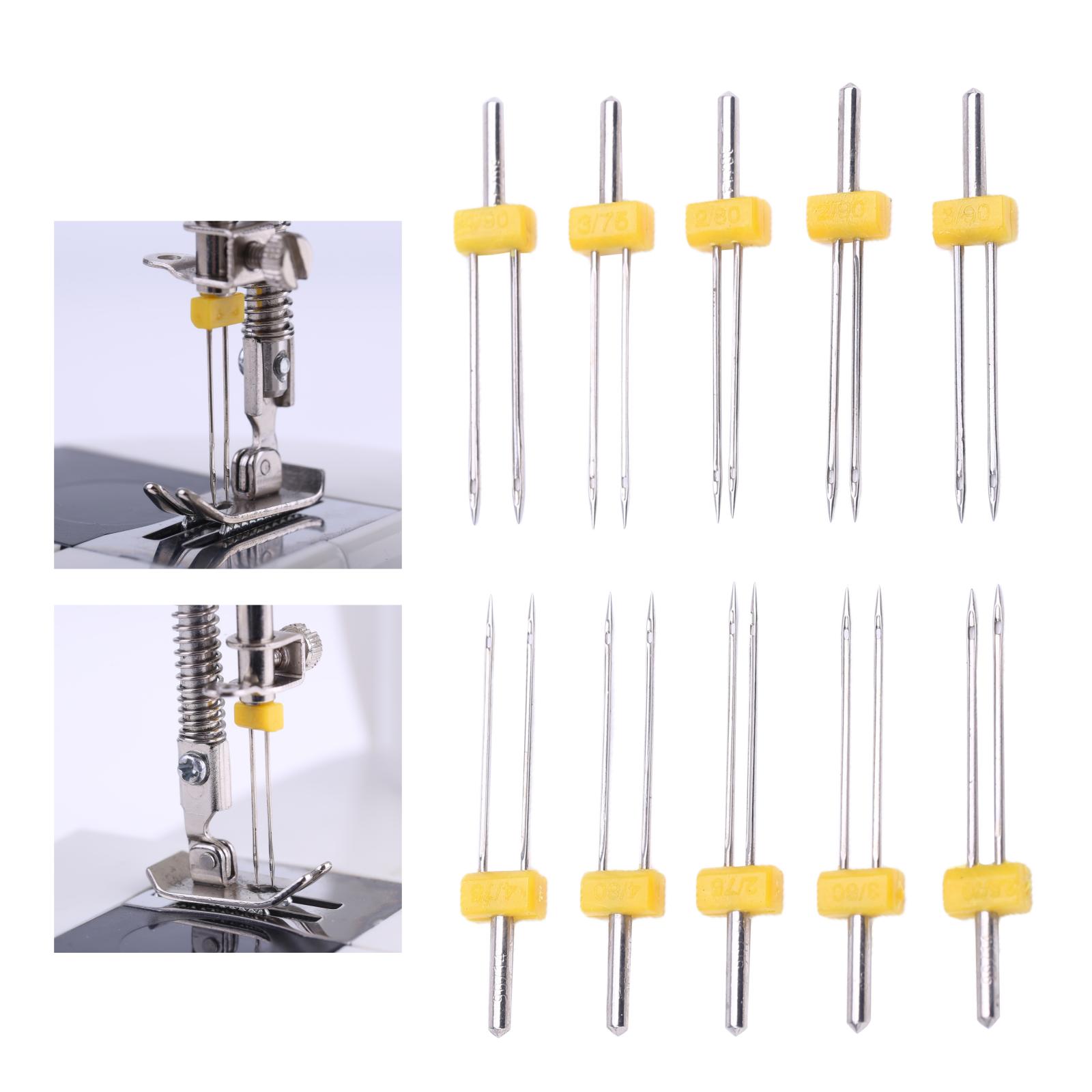 10 Pcs Twin Needles Double Twi - Twin Needle Stretch avaliação e preço