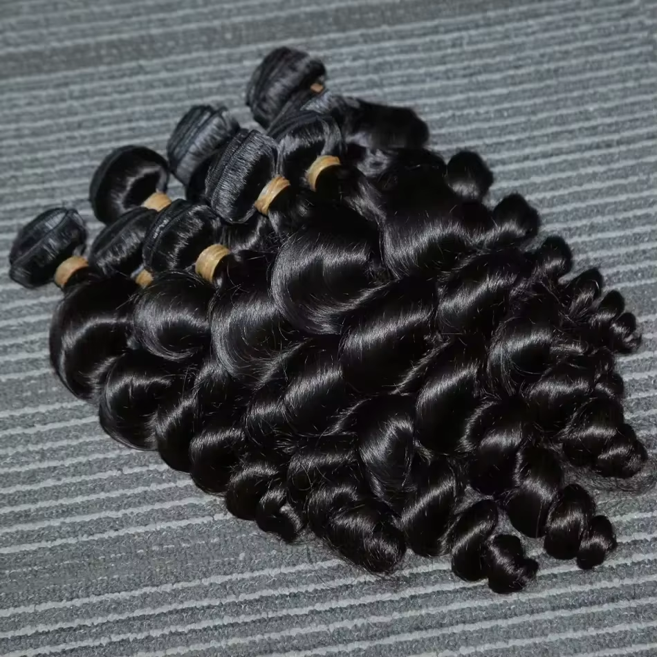 Raw Human Hair Bundles Brazili - Sewing Technology avaliação e preço